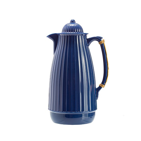 Garrafa Térmica Lady Bambu Marinho