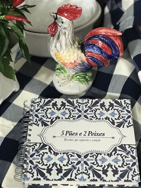 Livro Receitas 5 Pães e 2 Peixes