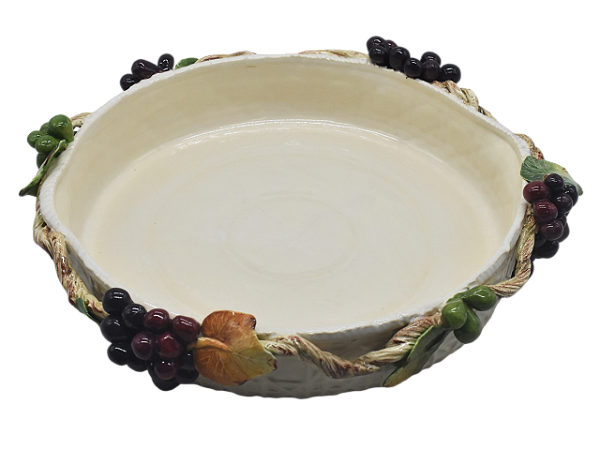 Saladeira P com aplicação de uvas