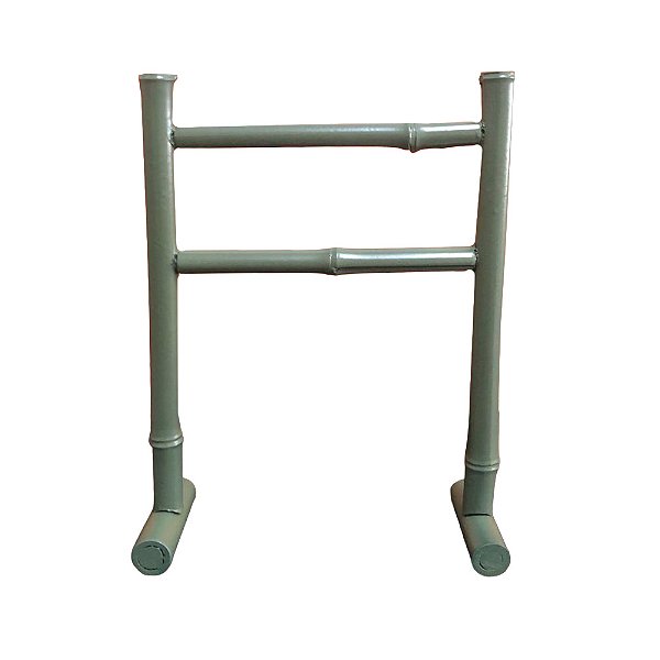 Porta Toalha de Bambu Verde