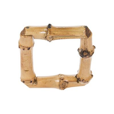 Porta Guardanapo de Bambu Quadrado (2 unidades)