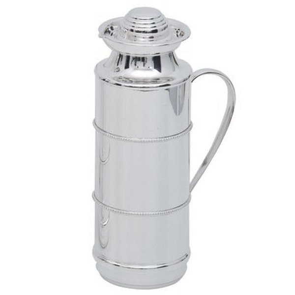 Garrafa Térmica Pérola em Prata 1 litro