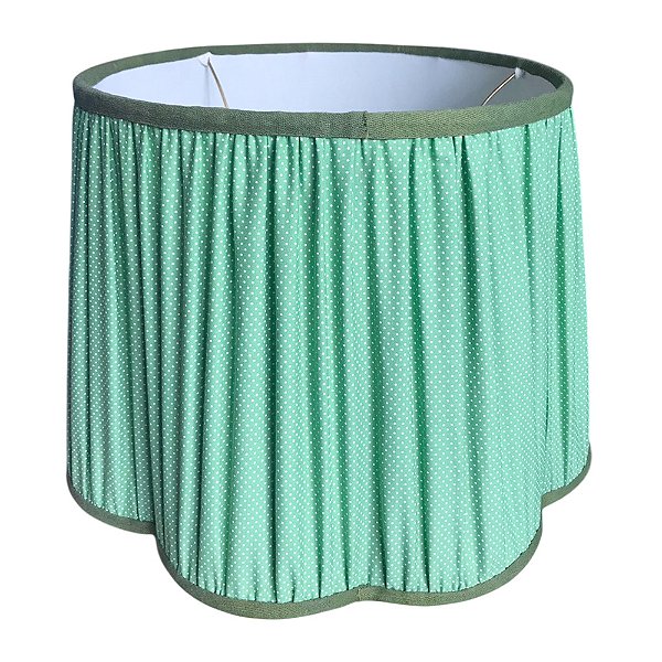 Cúpula flor poá verde