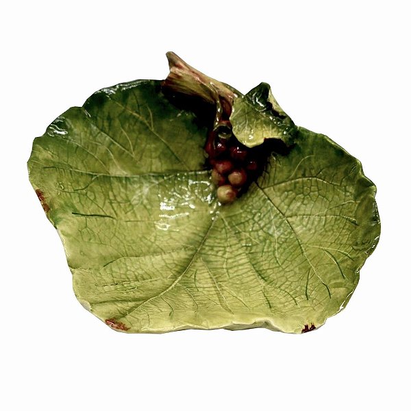 Bowl de folha de parreira com uvas Zanatta Casa