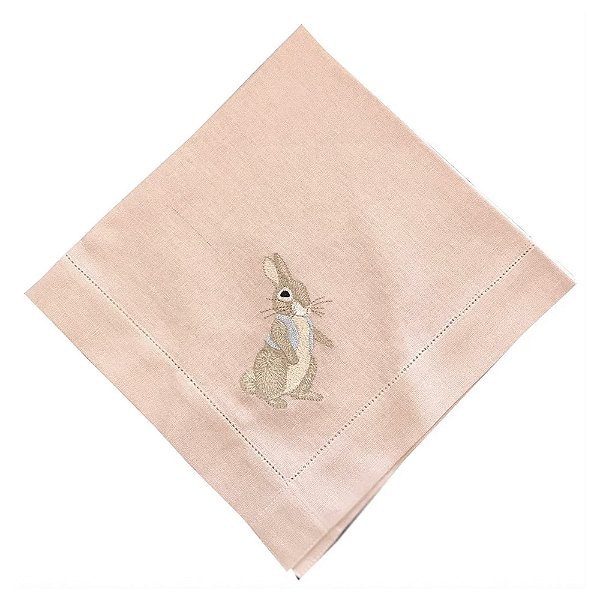 Guardanapo de Coelhinho Rosa