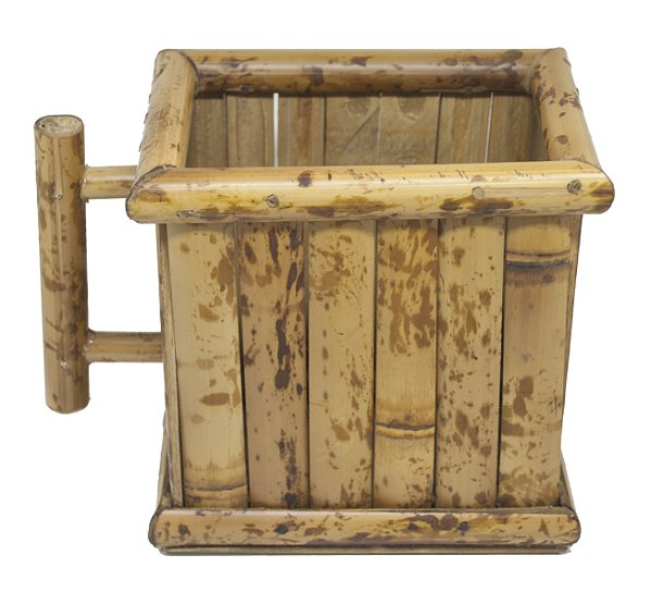 Porta Leite de Caixinha De Bambu