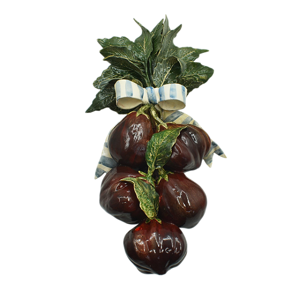 Penca de tomates com laço