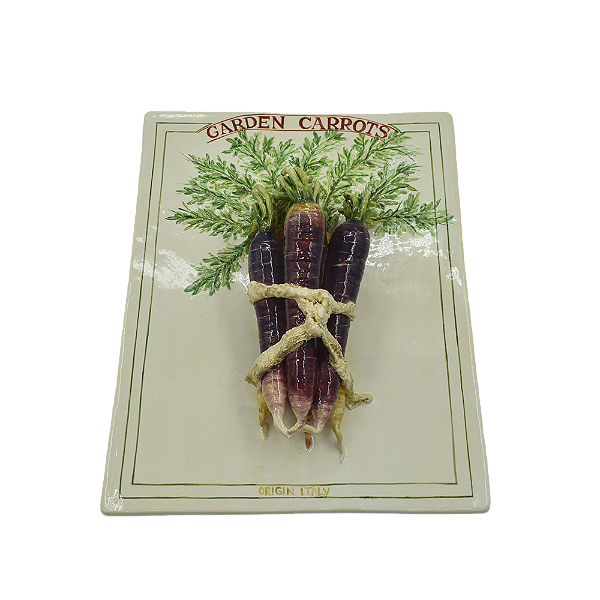 Placa de cerâmica Garden Carrots G