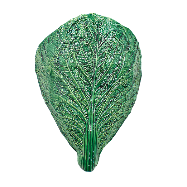 Arandela folha de acelga verde