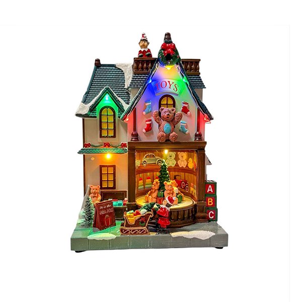 Brinquedo de Natal Casinha de brinquedos