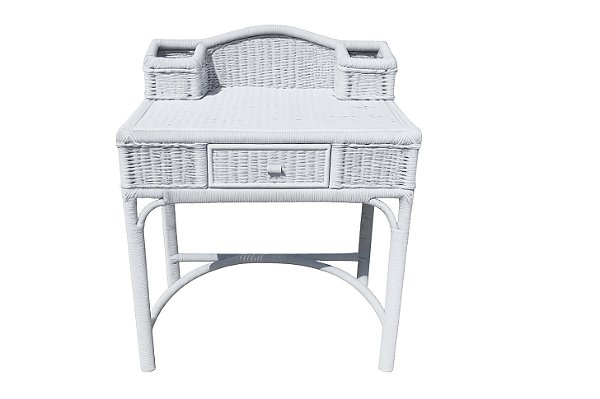 Escrivaninha junco branca