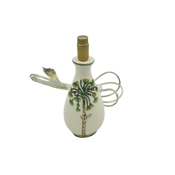 Mini base abajur palmeira leque