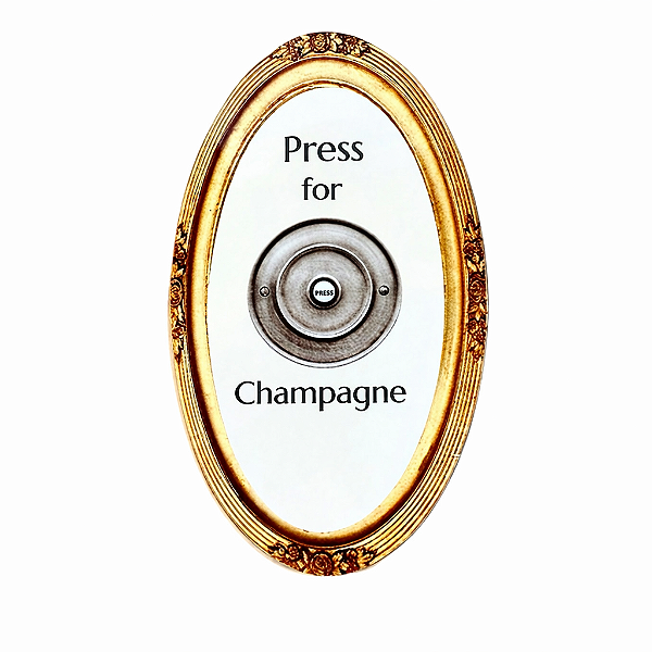 Placa press for champagne