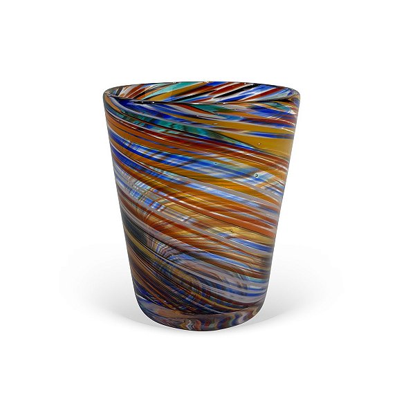 Copo multicolorido espiral (jogo 6)
