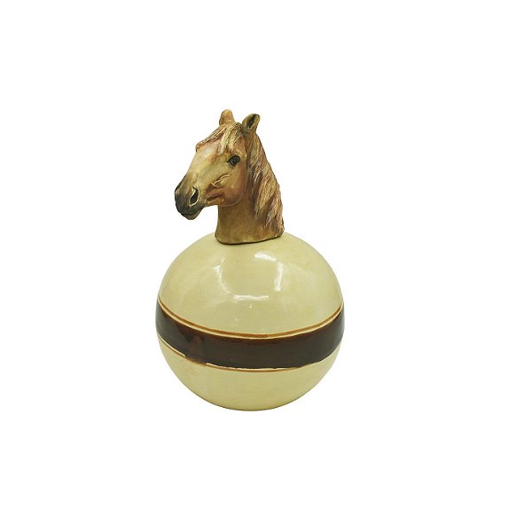 Difusor bola G com aplique de cabeça de cavalo