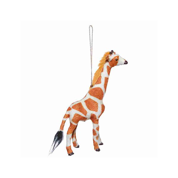 Enfeite natal girafa para pendurar