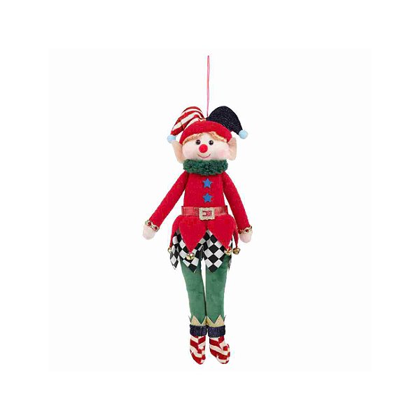 Pendente de Natal Elfo (38 cm)