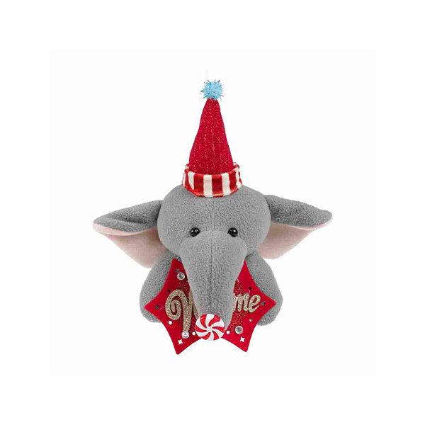 Pendente de Natal elefante de circo