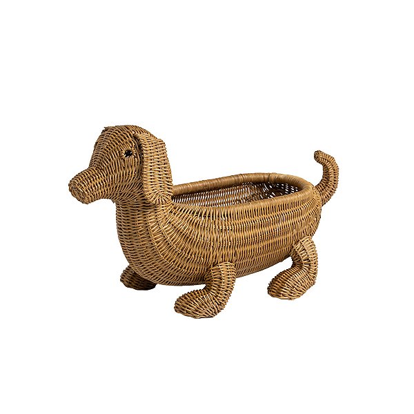 Cesto Dog em rattan