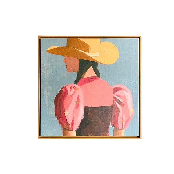 Quadro cowgirl (60x60 cm)
