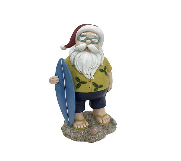 Papai Noel surfista 32cm