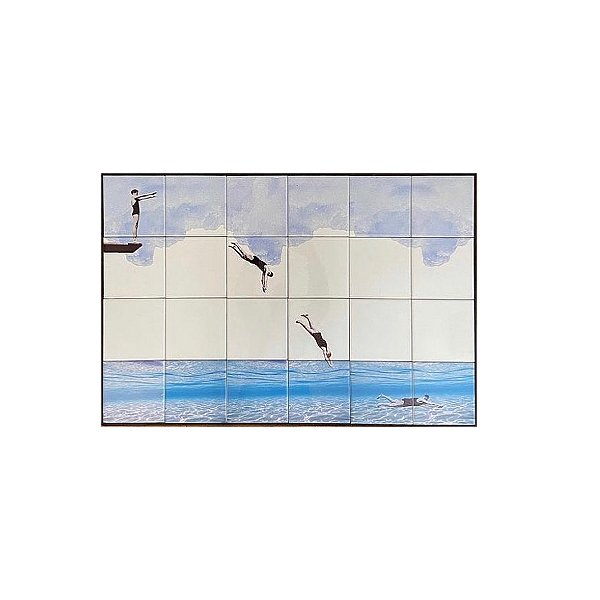 Quadro azulejos mergulho horizontal (95 cm)