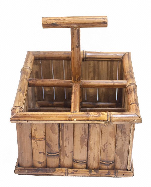 Porta Talher de Bambu