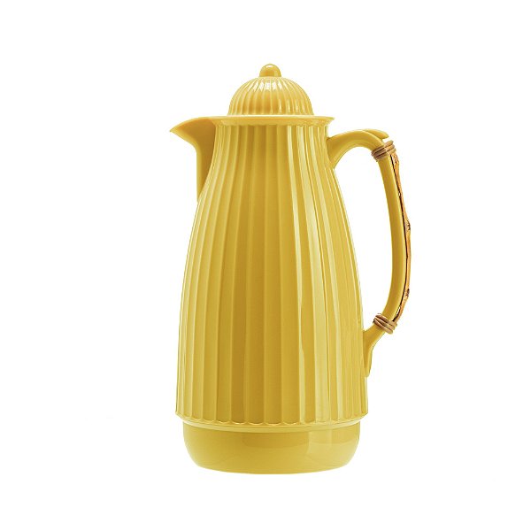 Garrafa térmica Lady Bambu Amarela