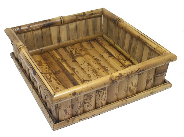 Porta Guardanapo de Bambu G para Guardanapo Papel