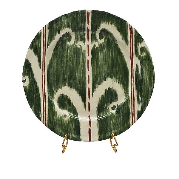 Sousplat Ikat Verde Zanatta Casa