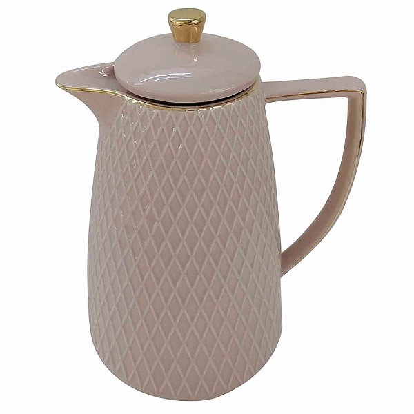 Garrafa Térmica Porcelana Rose
