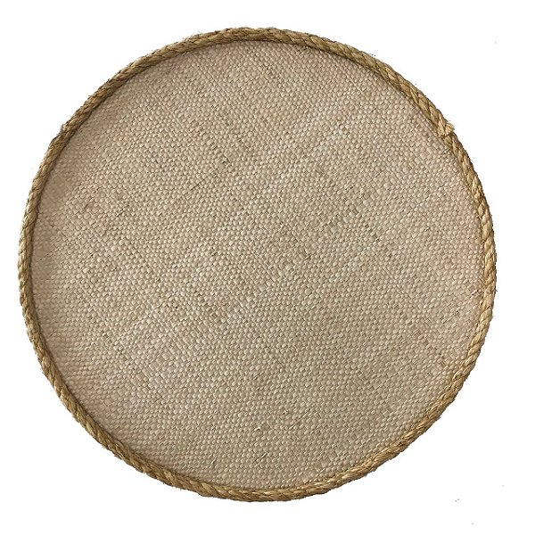 Sousplat de buriti e corda
