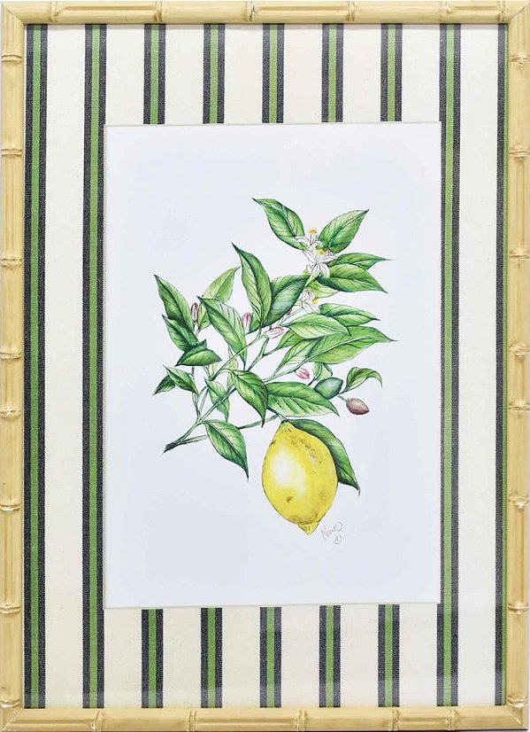 Quadro Limão siciliano 5 Zanatta Casa