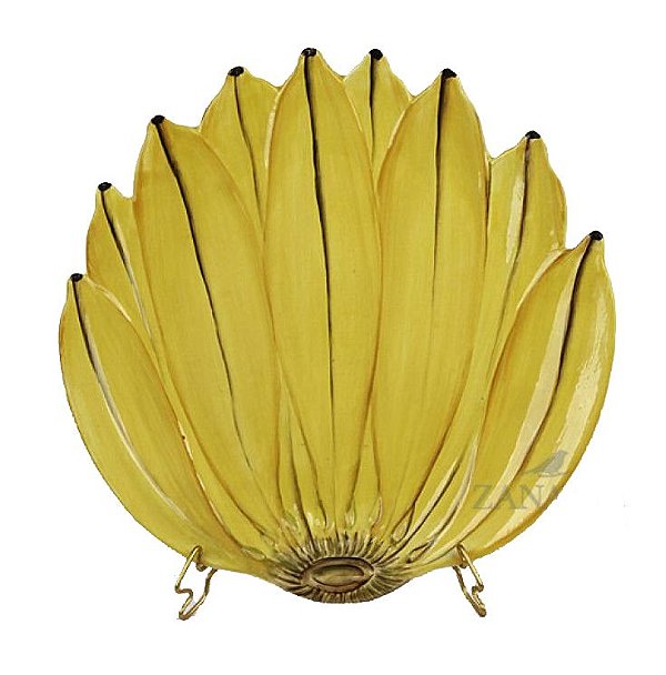 Prato Raso Banana Amarela Zanatta Casa (cj 4)
