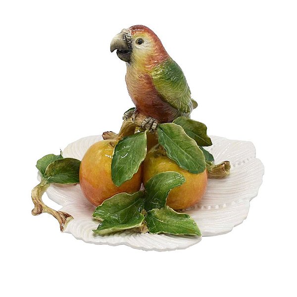 Folha de cerâmica com Laranjas e Papagaio Zanatta Casa