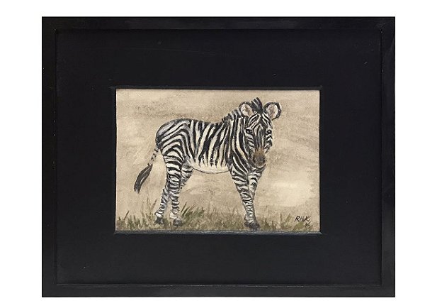 Quadro zebra horizontal