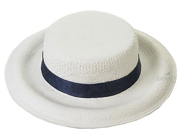 Chapéu com fita azul Zanatta Casa