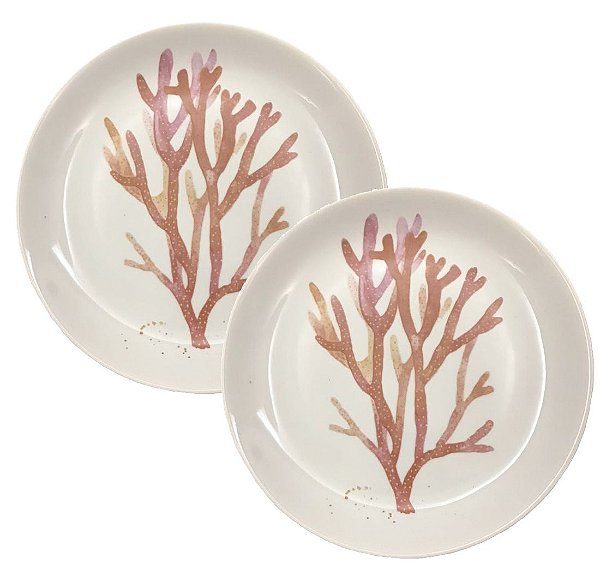 Duo prato raso coral exclusivo Kasa 57