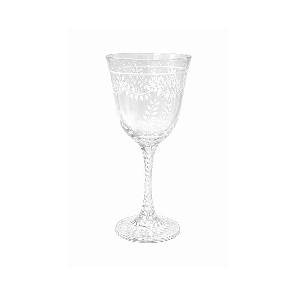 Taça com desenho de folhagens 2