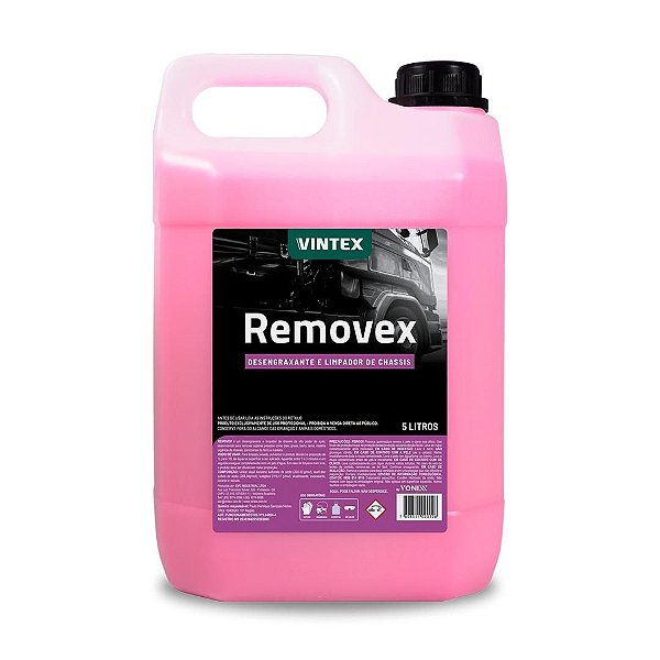 REMOVEX 5,0 L - DESENGRAXANTE LIMPADOR DE CHASSI