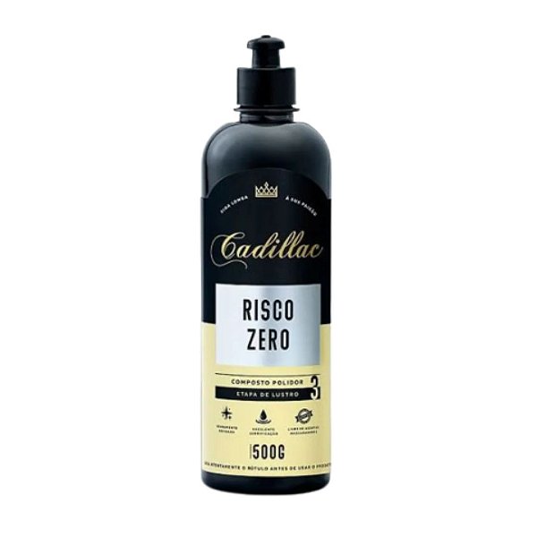 COMPOSTO POLIDOR RISCO ZERO LUSTRO 500G CADILLAC