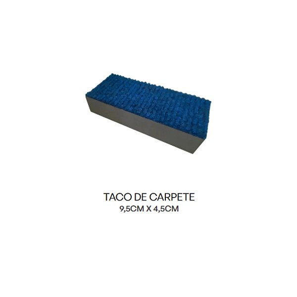 TACO DESCONTAMINACAO PESADA CARPETE