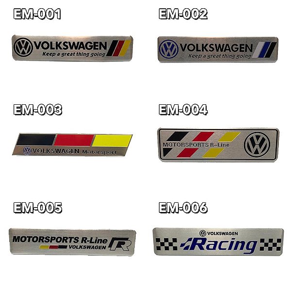 Emblemas Volkswagen