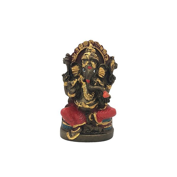 Ganesha Vermelho Costa Lisa