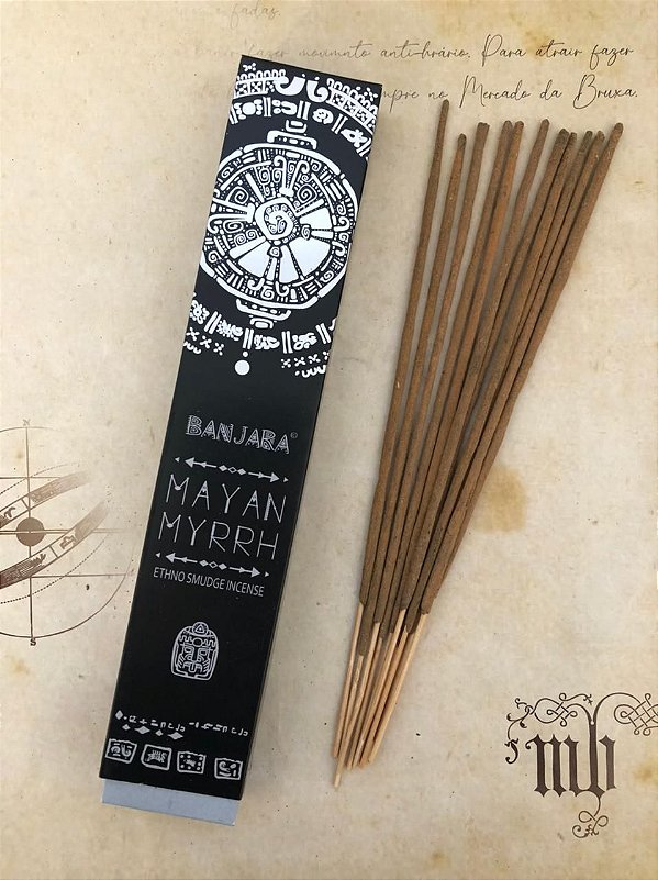 Incenso Mayan Myrrh Banjara