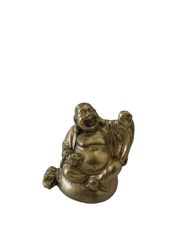 Buda Chinês Dourado Modelo 4
