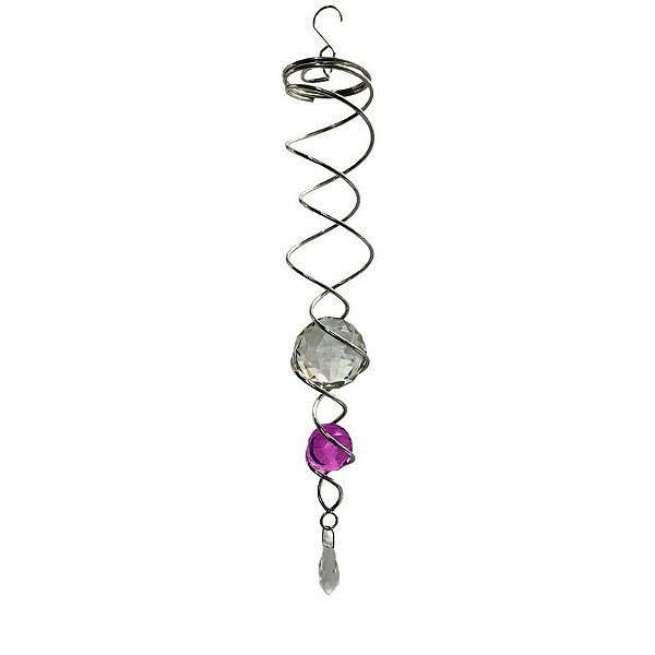 Espiral Lilás 30cm