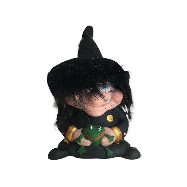 Bruxa Vú Preta 13cm