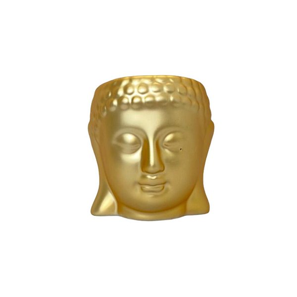 Cachepot Buda Dourado 8cm