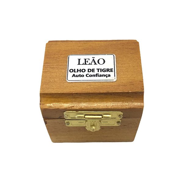 Baú Leão - Olho de Tigre